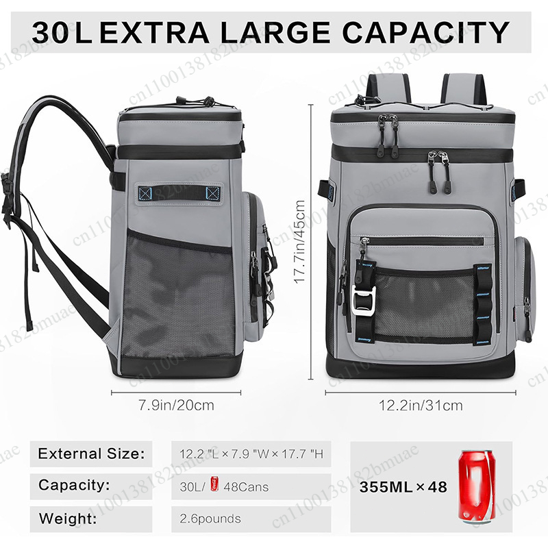 Fishing Backpack - Водонепроницаемый изотермический рюкзак-холодильник для мужчин и
