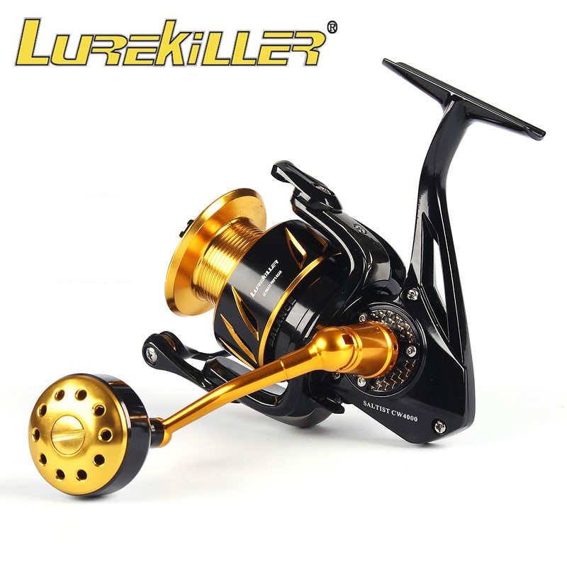 Abu Garcia Reel Max - Катушка Lurekiller Saltist CW, цельнометаллическая спиннинговая