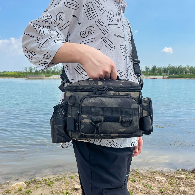Тактическая поясная сумка для  – обзор и цена Fishing Backpack