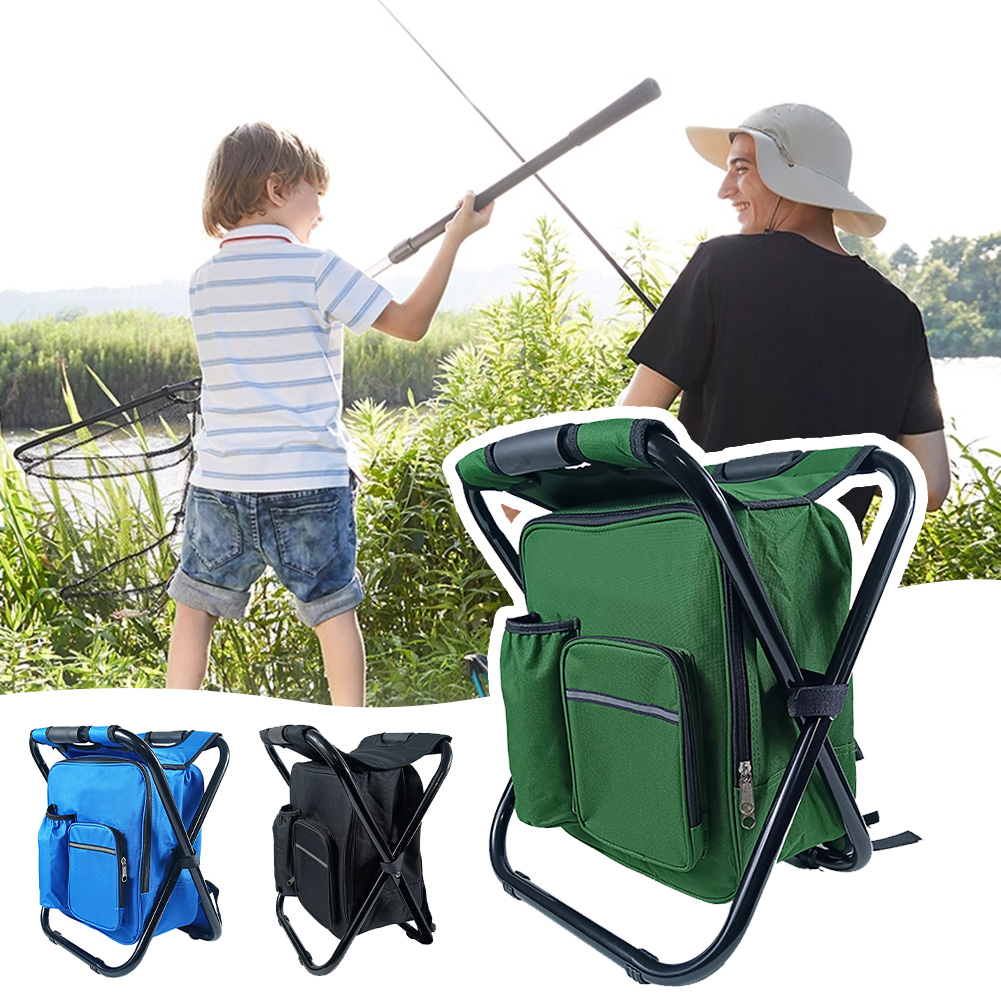 Портативный складной стул-холо – обзор и цена Fishing Backpack
