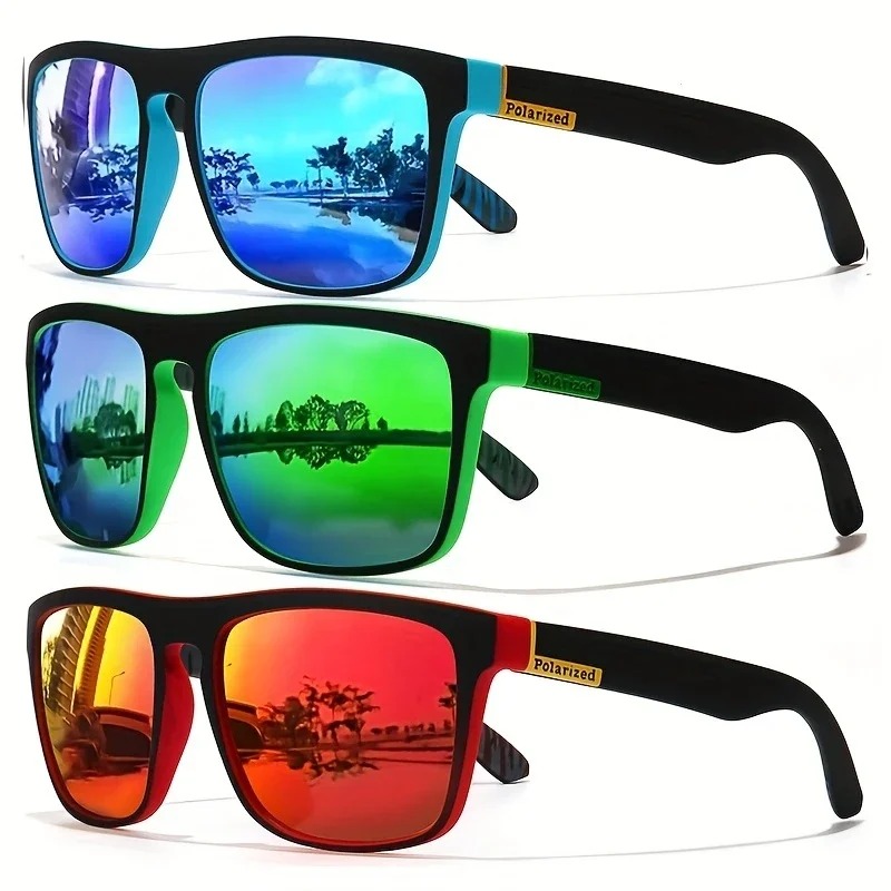 Модные винтажные квадратные по – обзор и цена Fishing Sunglasses Polarized
